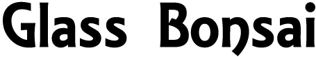Glass Bonsai Logo Ecommerce